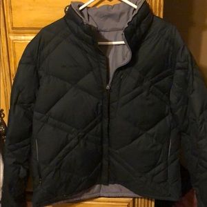 Women’s reversible Columbia down jacket
